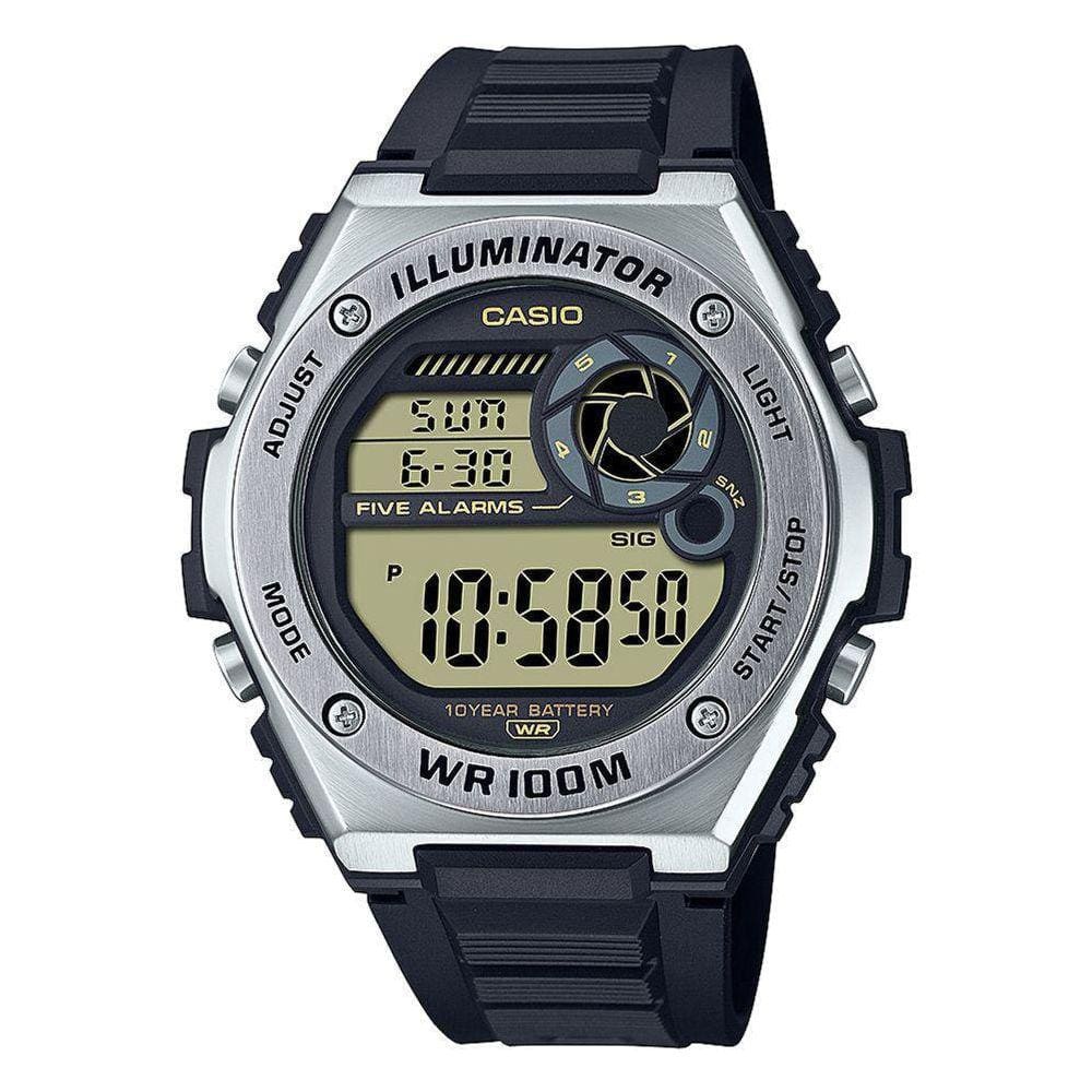 Relógio Masculino Casio Digital Preto Mwd-100H-9Avdf