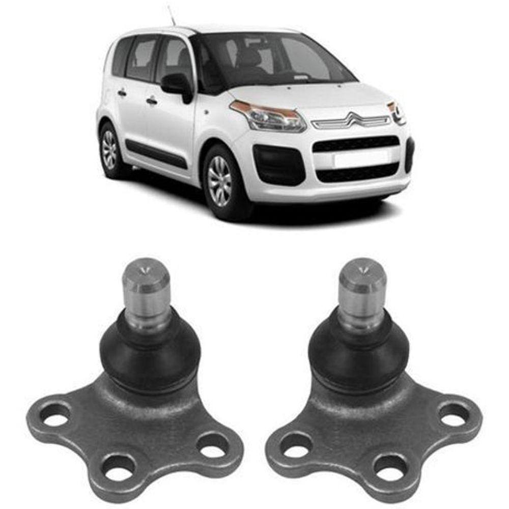 Par Pivô Da Suspensão Dianteira C3 Picasso 2012 2013 2014