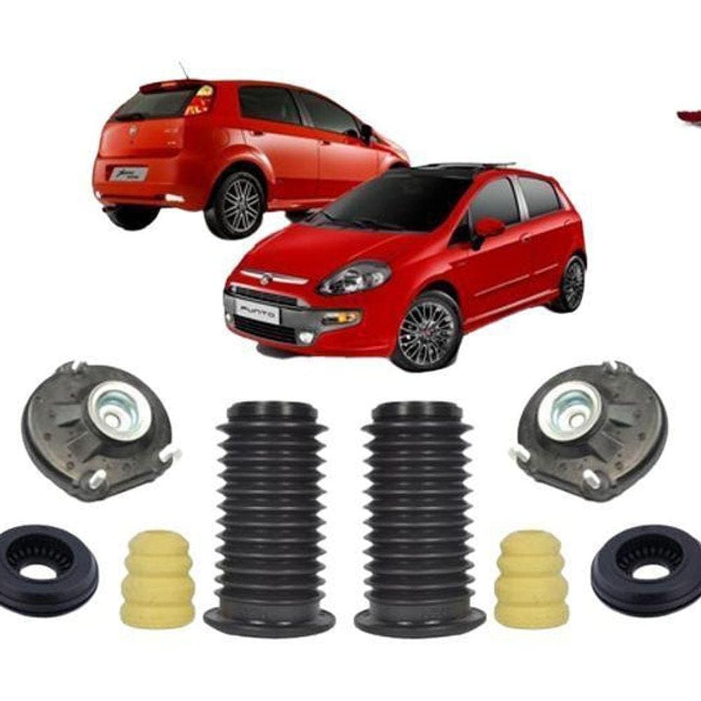 Kit Batente Suspensão Dianteira Fiat Punto 2008 2009 2010 11