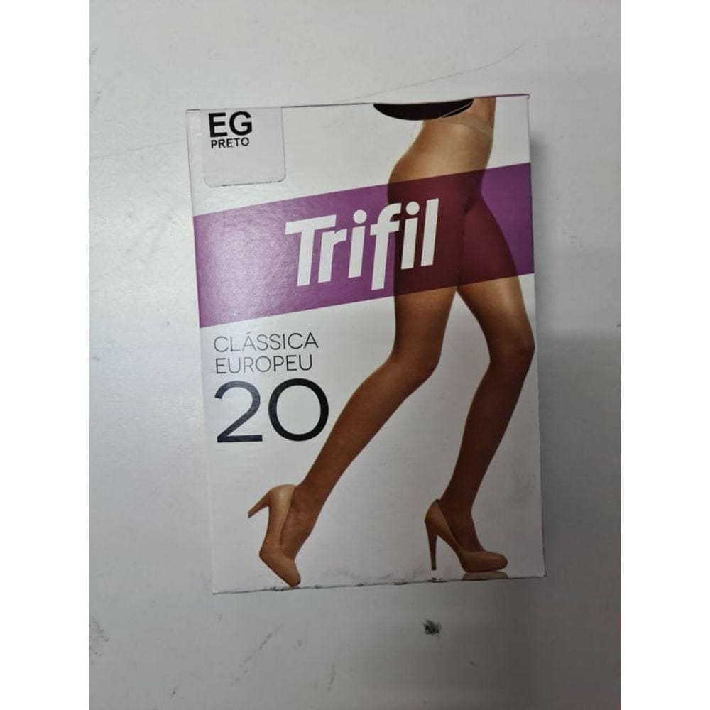 Meia Calça Clássica Europeu Fio 20 Trifil 6308