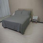 Jogo de Cama Lençol 400 Fios Casal P. Palito 4 Pçs Casa Dona