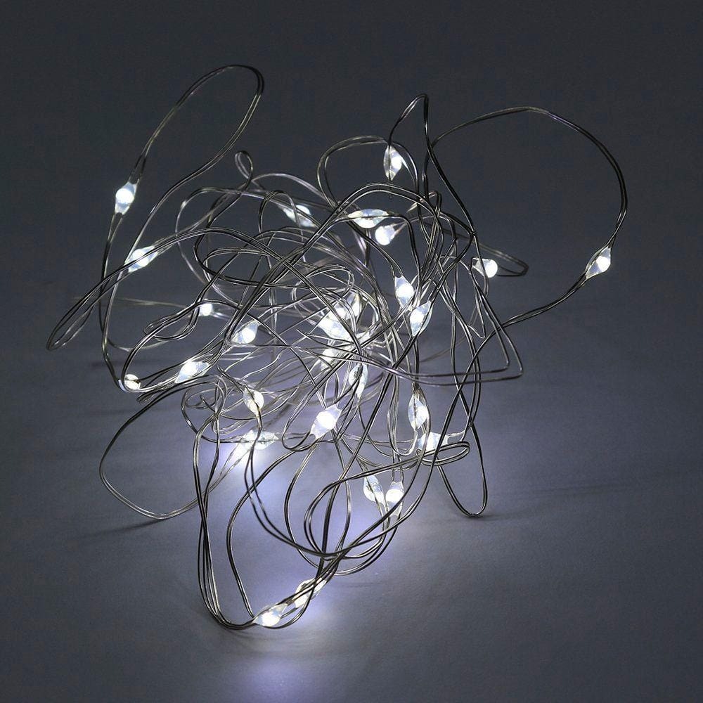 Cordão Luminoso Arame Estático LED Pilha - Taschibra