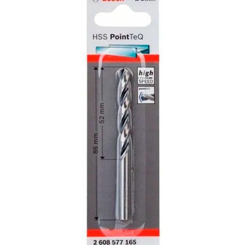 Broca Para Metal Aço Rapido Hss Point 5Mm Bosch