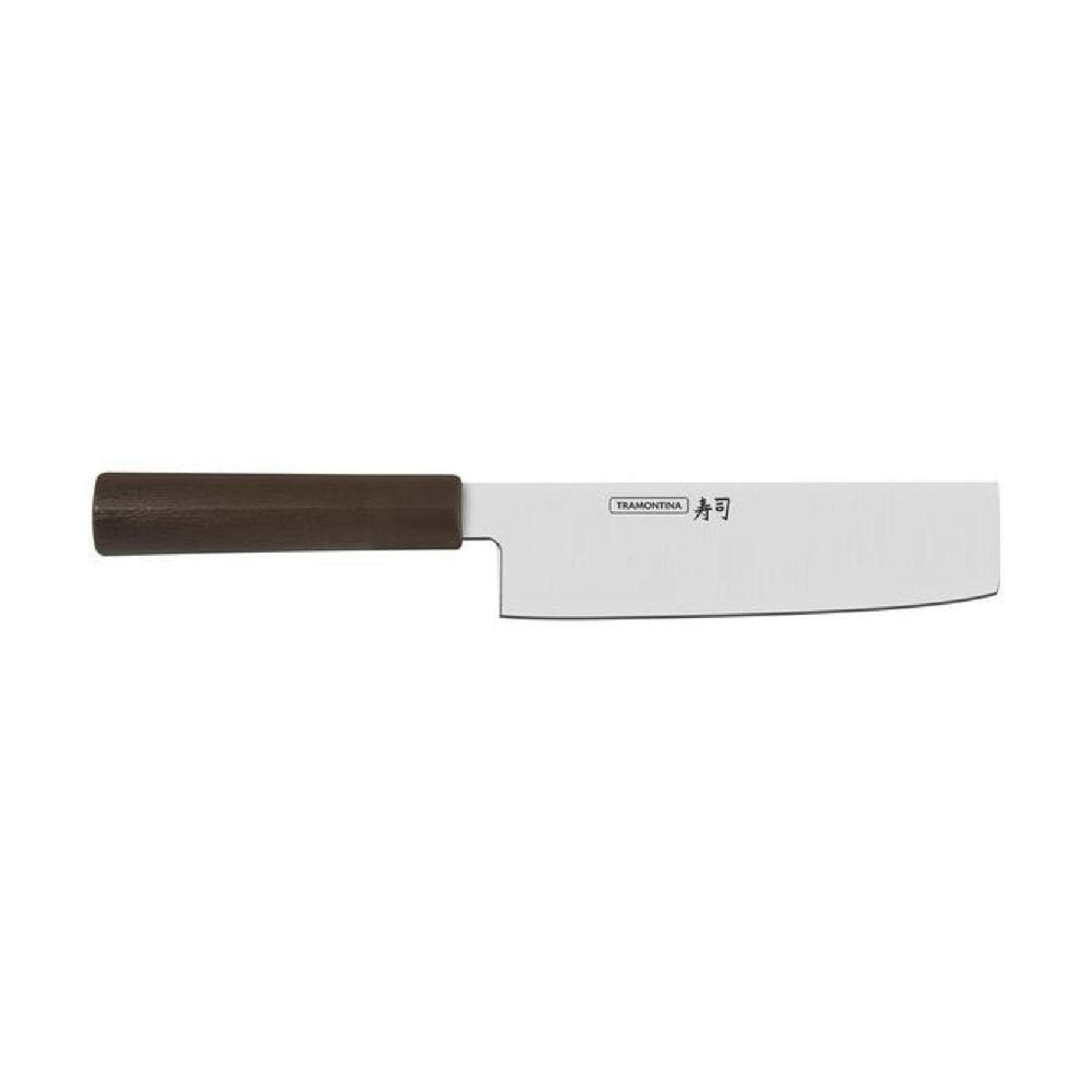 Faca Tramontina Nakiri 7 Em Aço Inox Cabo Em Nylon