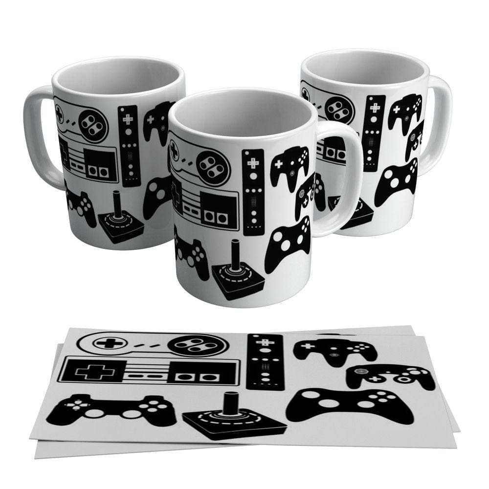 Caneca Vídeo Game Controle Joystick 325ml