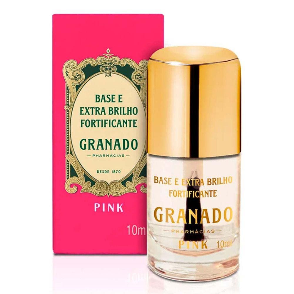 Base e Extra Brilho Fortificante 10ml - Granado