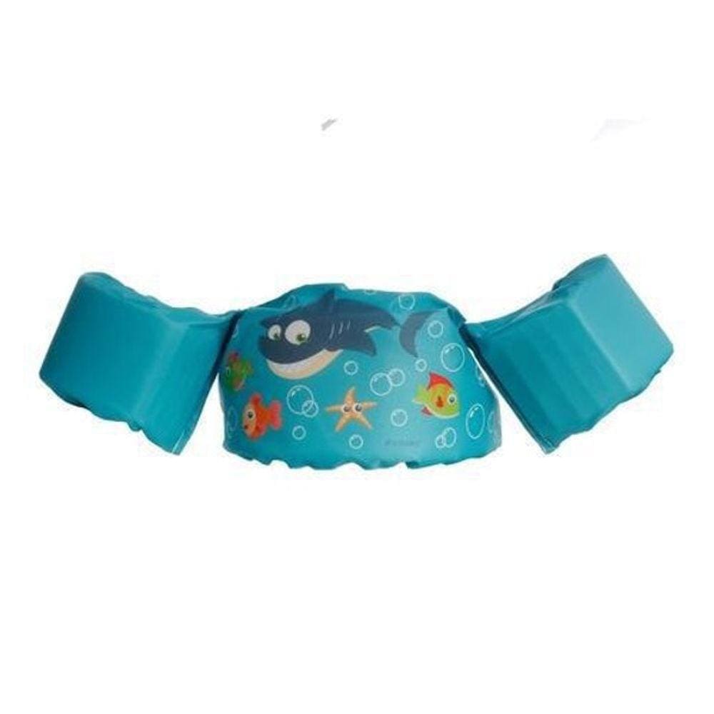 Boia De Vestir Infantil Tubarao Azul - Kababy