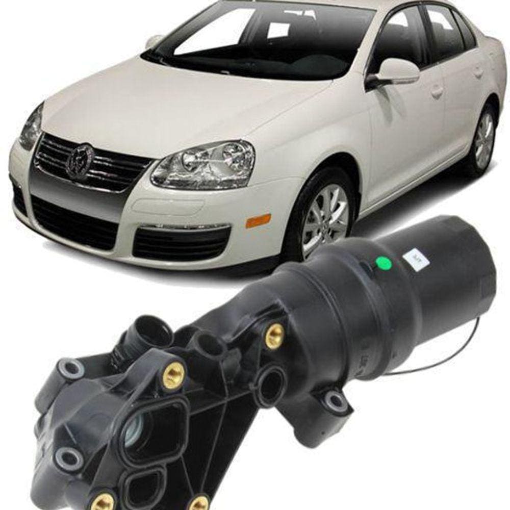 Suporte Filtro De Oleo Motor Jetta 2.5 De 2006 À 2010
