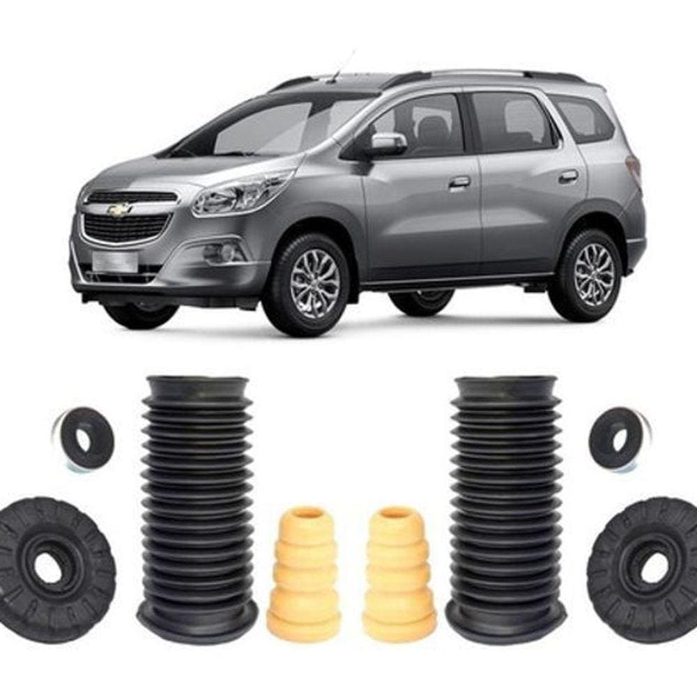 Kit Coxim Amortecedor Dianteiro Spin 2013 2014 2015 2016 17
