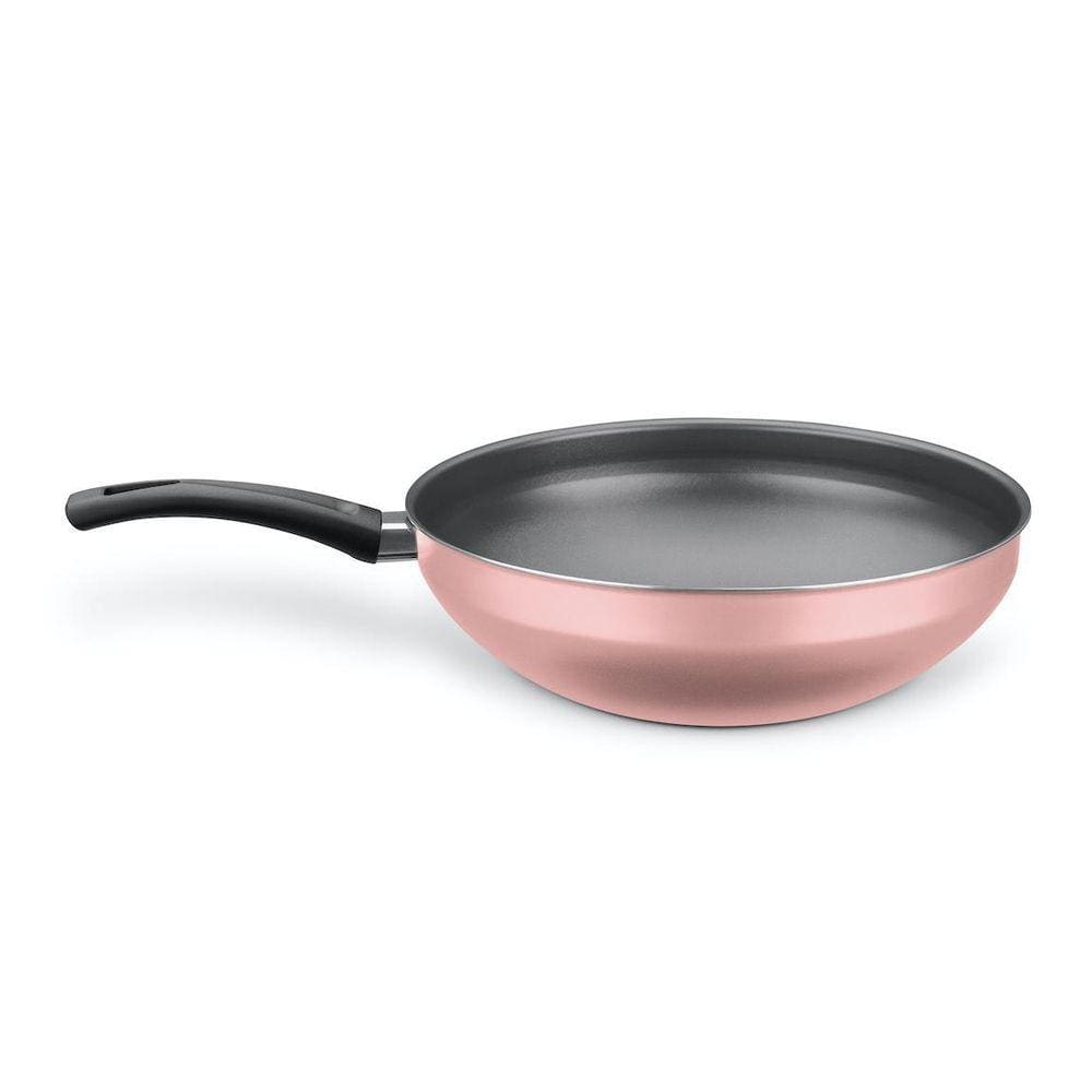 Panela Wok Flora Mta Nº 28 Rosé