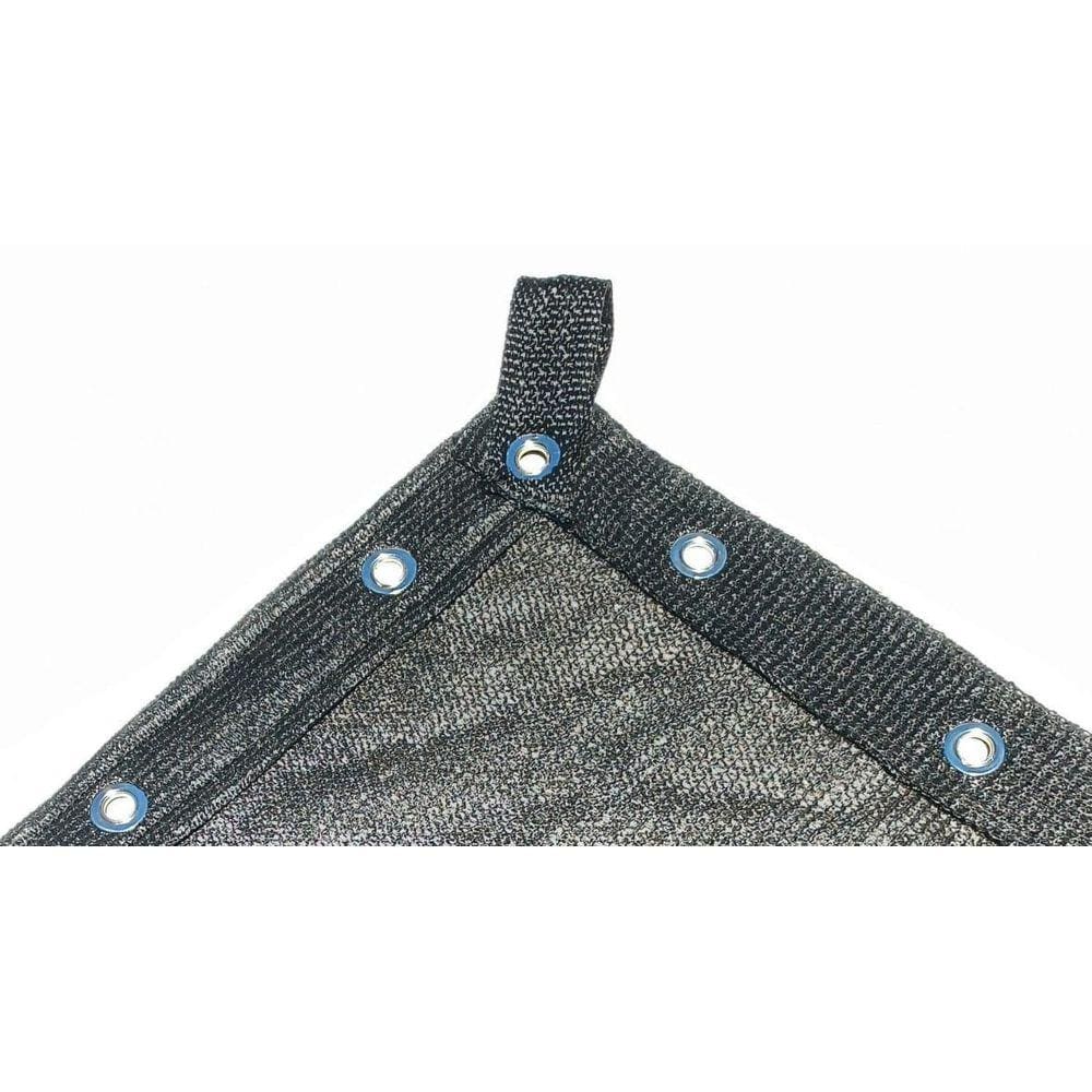 Tela Sombrite Garagem Toldo Carro 80% 4X3 Preta Bainha Ilhós