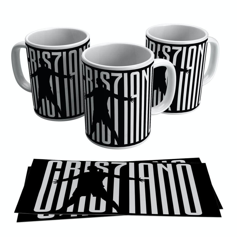 Caneca Cristiano Ronaldo Juventus Craque 325ml