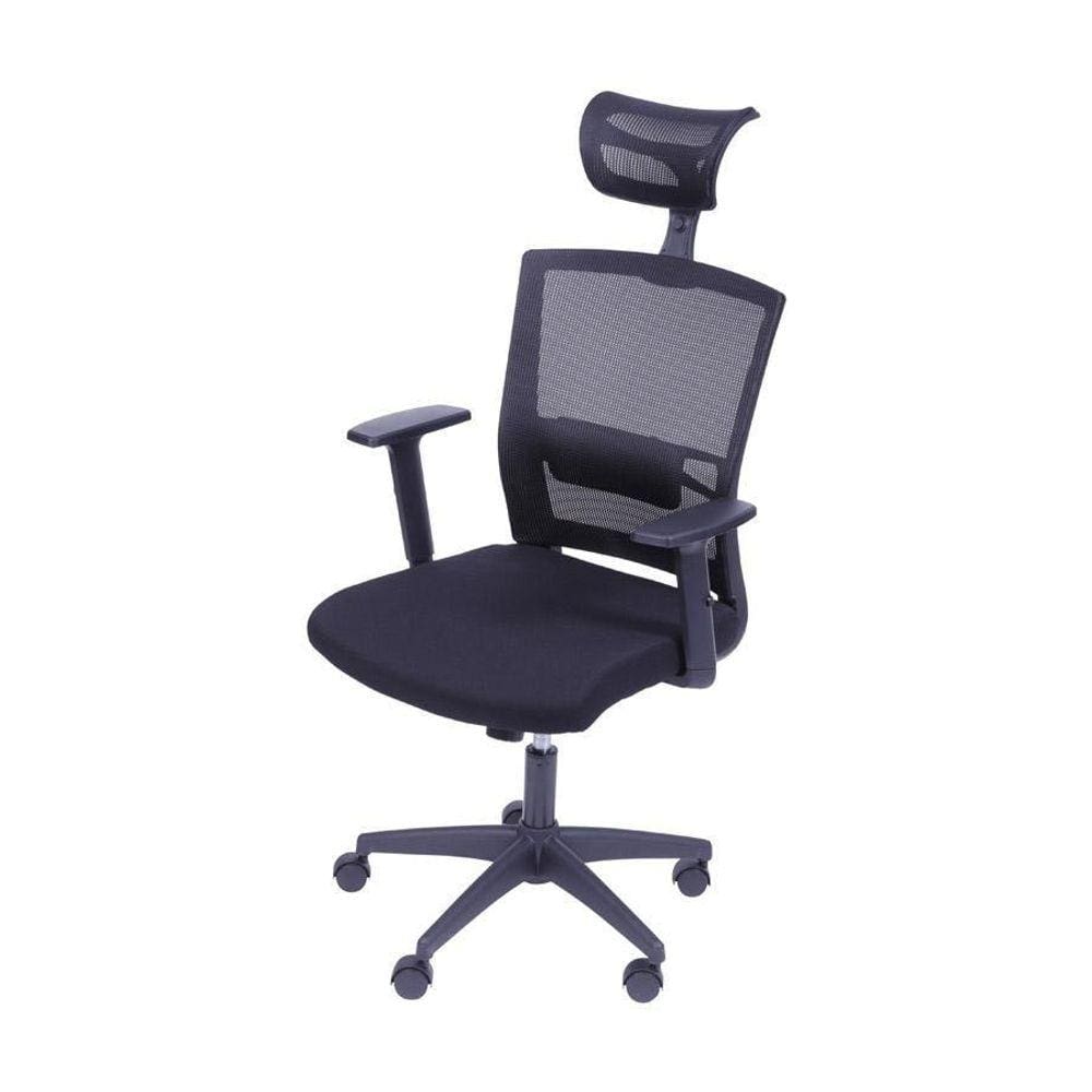Cadeira Boxbit New Ergon Office Base Em Rodízio Preta