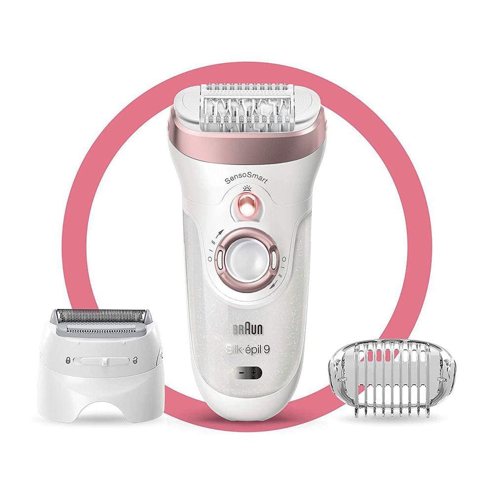 Braun Depilador Para Mulheres Silk-Épil 9 9-720 Seco Molhado