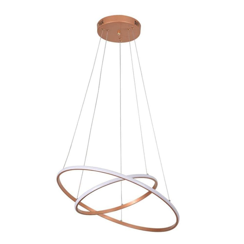 Pendente Led Inverse 2 Módulos Cobre