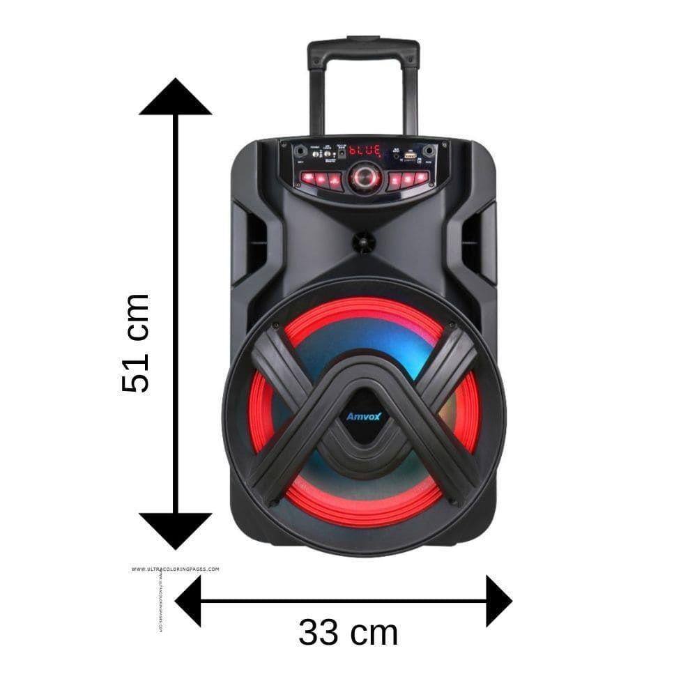 Caixa Som Bluetooth Amvox Aca 401 | Extra