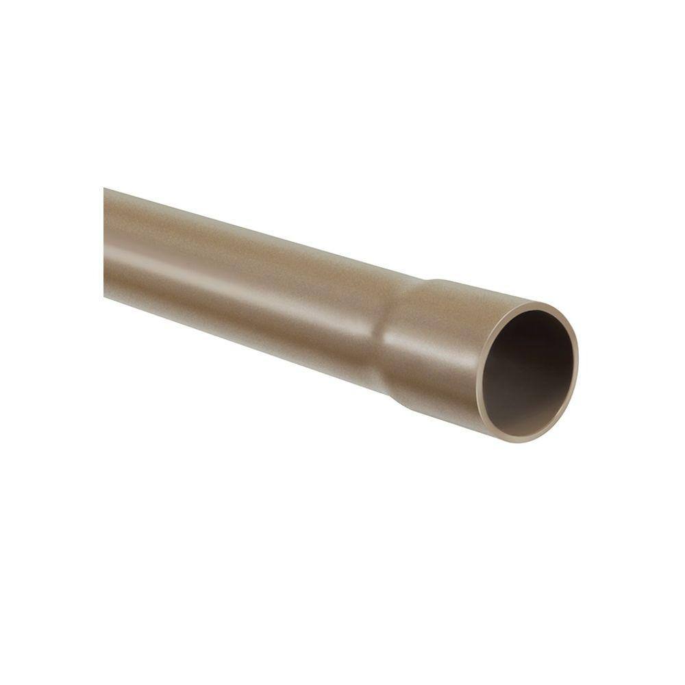 Tubo pvc soldavel marrom 2 60 mm | Extra
