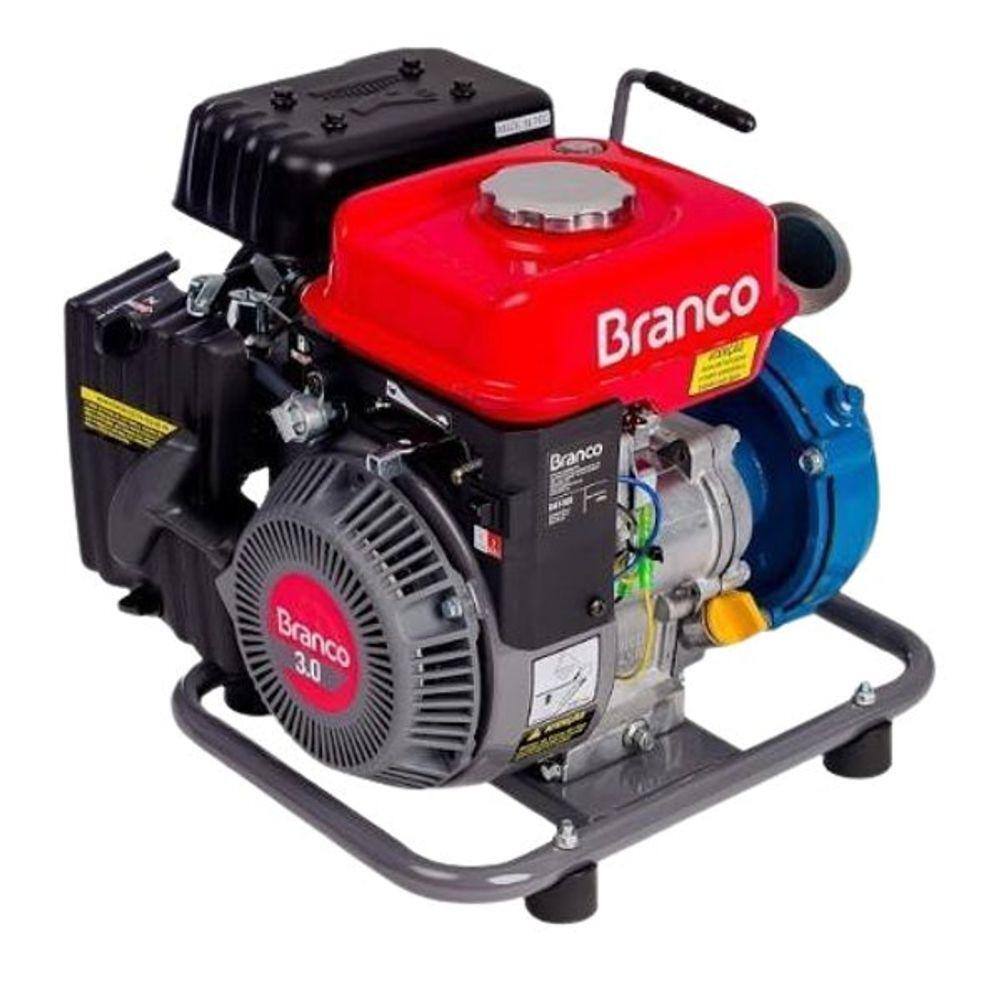 Motobomba Branco B4T703 2Pol Partida Manual Branco