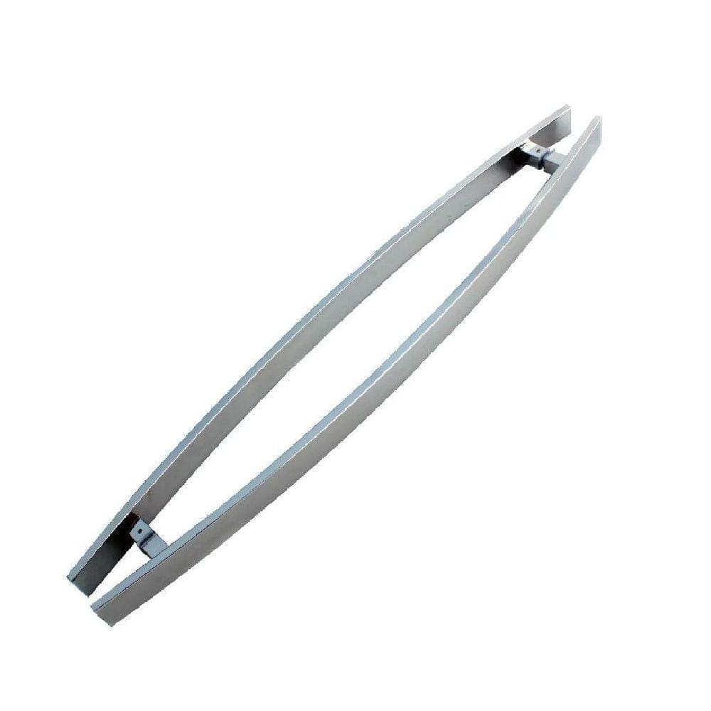 Puxador Duplo Chato Eco 40X400 300Mm Inox Polido Geris