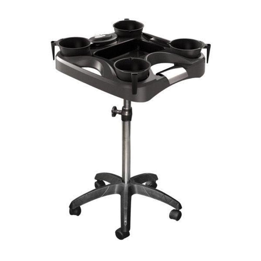 Carrinho Auxiliar Connect Color Para Tintura Preto