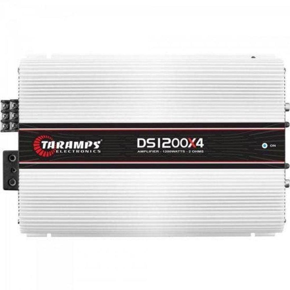 Módulo Amplificador 1200W 2R 04 Canais DS1200X4 Branco TARAM