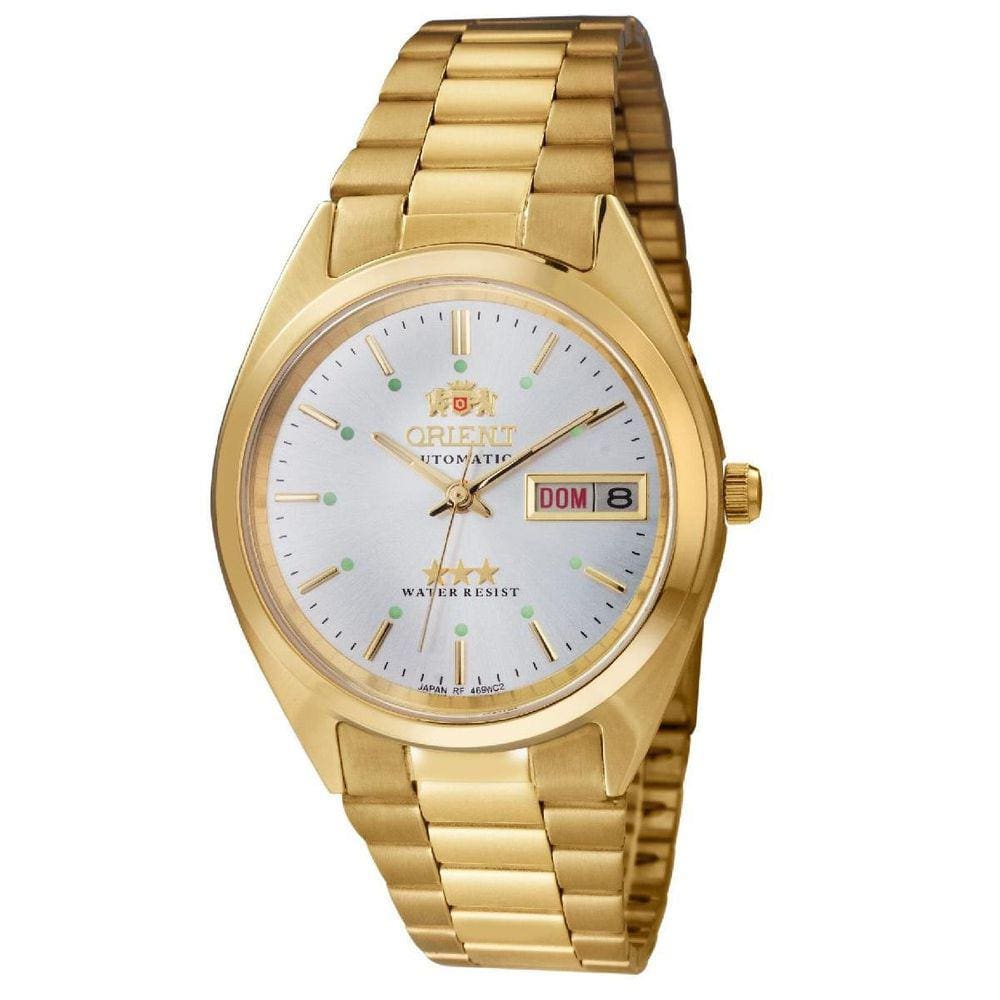 Relógio Orient Automático Masculino 469Wc2F B1Kx Dourado