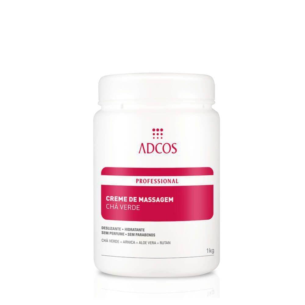 Adcos Creme De Massagem Chá Verde 1Kg