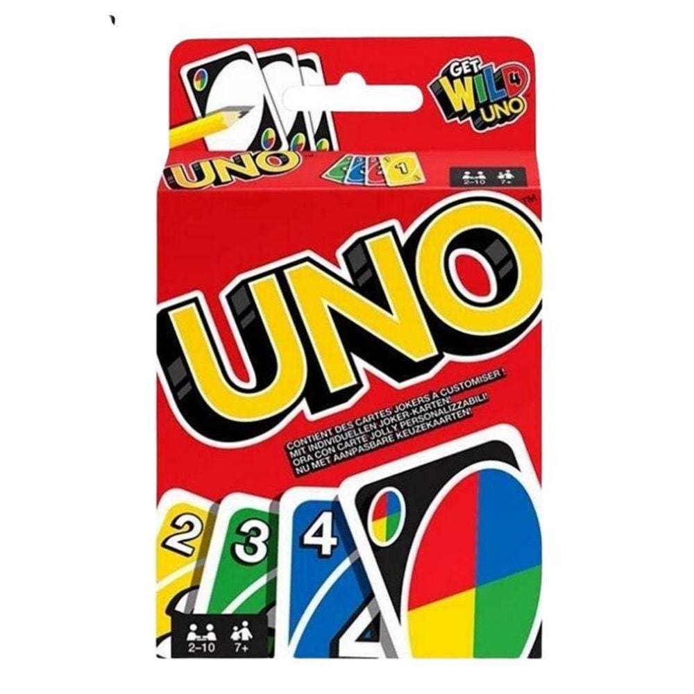 Jogo de cartas uno preto, extra