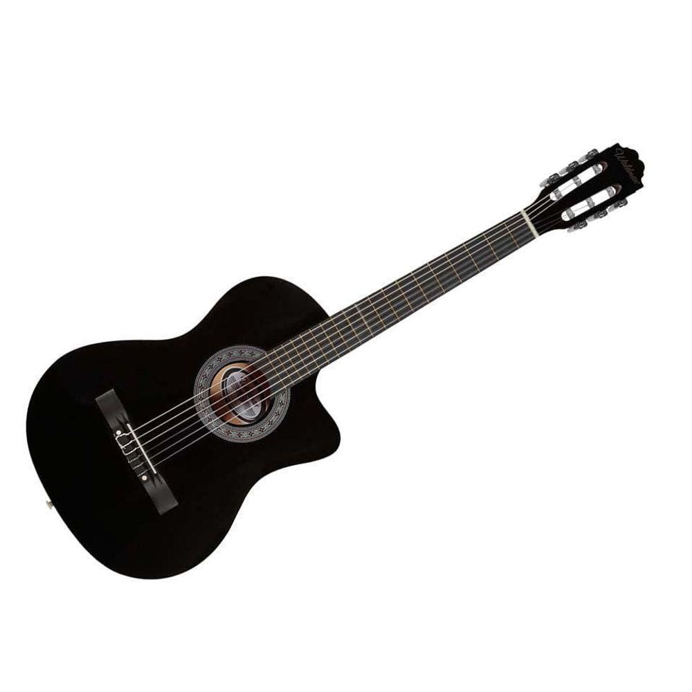 Violão Elétrico Para Iniciantes Nylon Bk Waldman