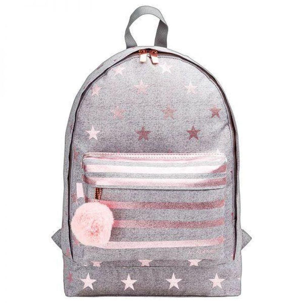 Mochila Escolar Grande Sem Roda Académie Estrela Tilibra
