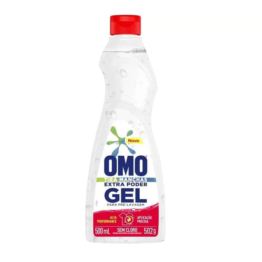 Tira Manchas Omo Gel Para Pré Lavagem 500Ml