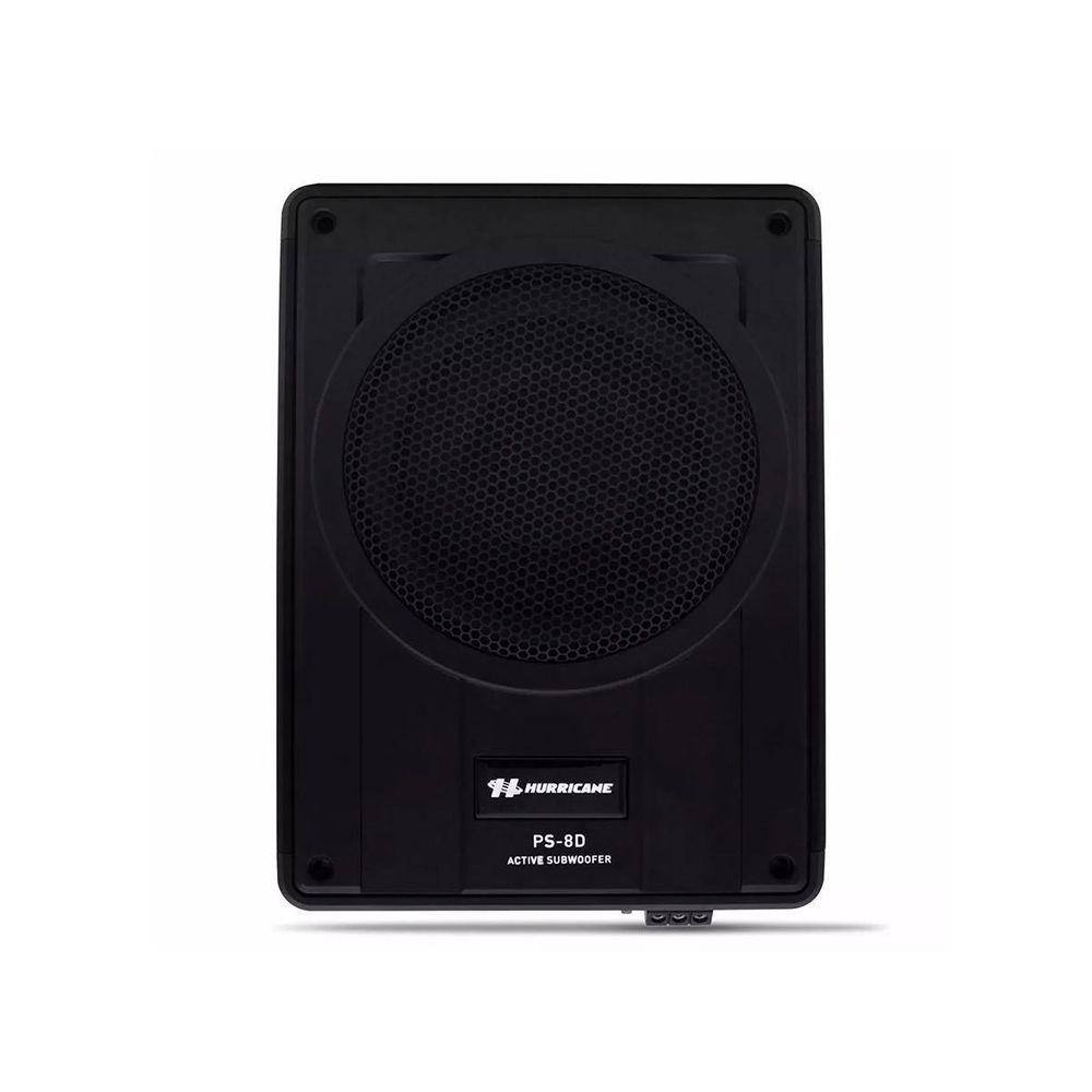 Subwoofer Caixa Amplificada Ps8D Hurricane 200W Rms Slim