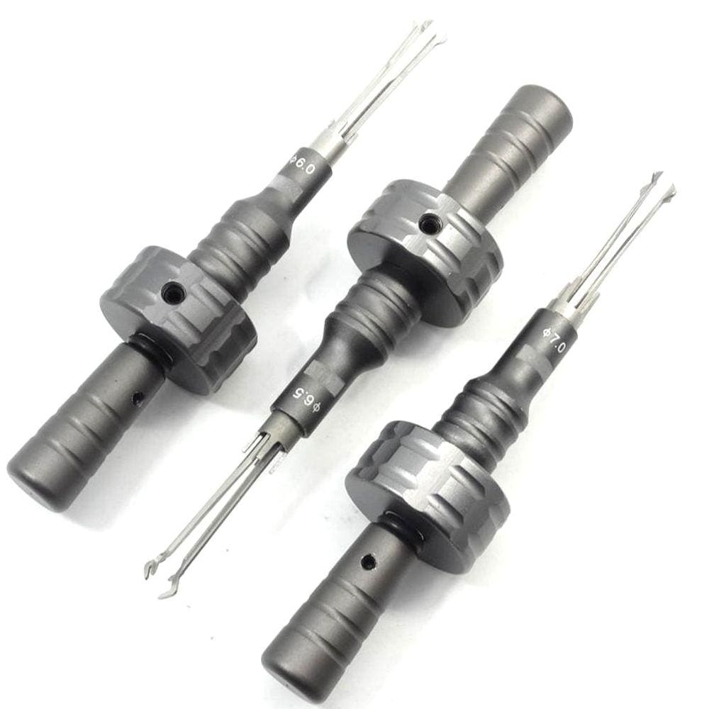 Jogo 3x Chave Mestra Micha Mixa Tetra Goso Cadeado Porta