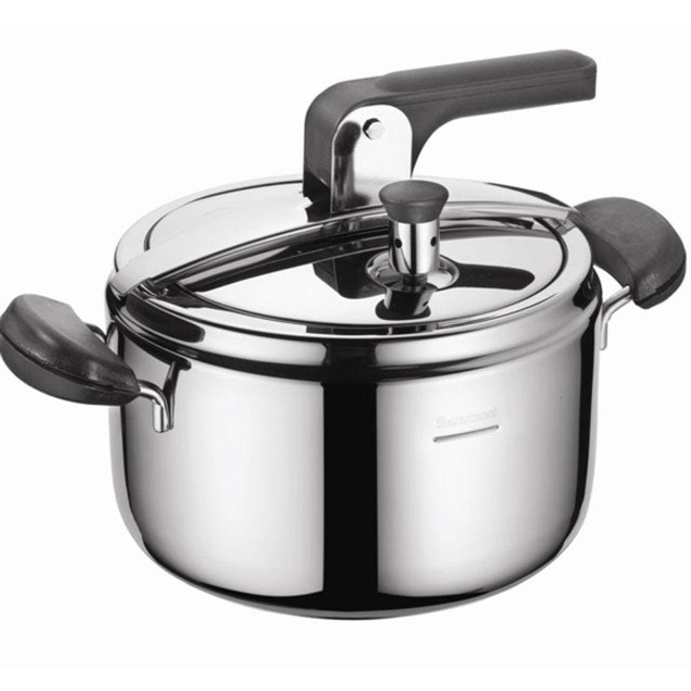 Panela de Pressão 5L, em Aço Inox Barazzoni