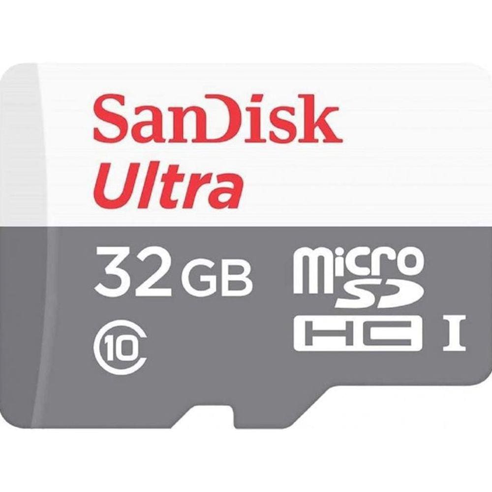 Cartao De Memoria 32Gb Micro Sd + Adapt Sd Classe 10 Sdsqunr