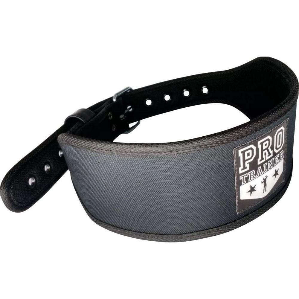 Cinturão Preto Fivela de Ilhós Pro Trainer