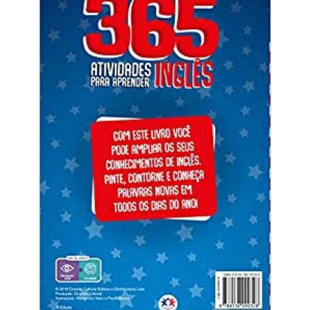 Livro 365 Atividades Para Aprender Inglês