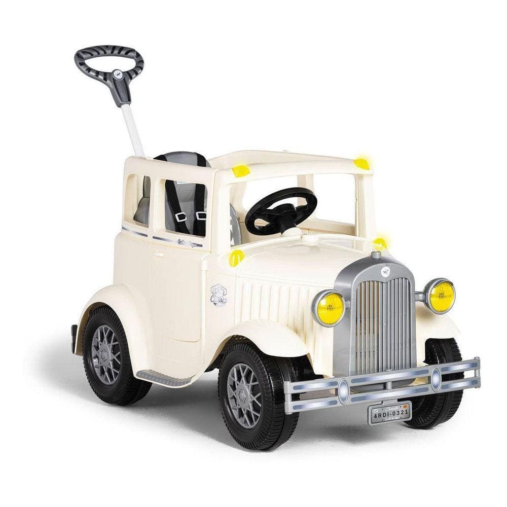 Carrinho Carro De Passeio E Pedal Calhambek - Calesita Areia