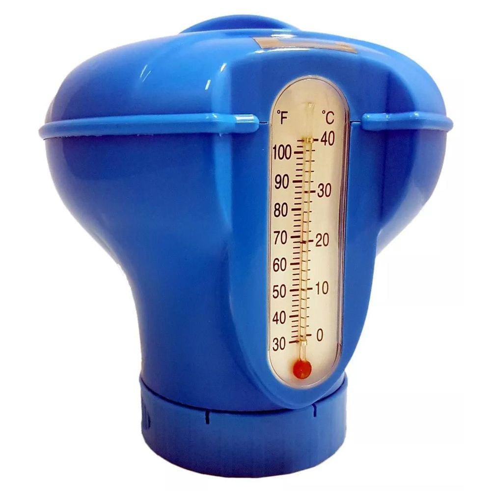 Clorador Flutuante Para Piscina Com Termômetro Sodramar