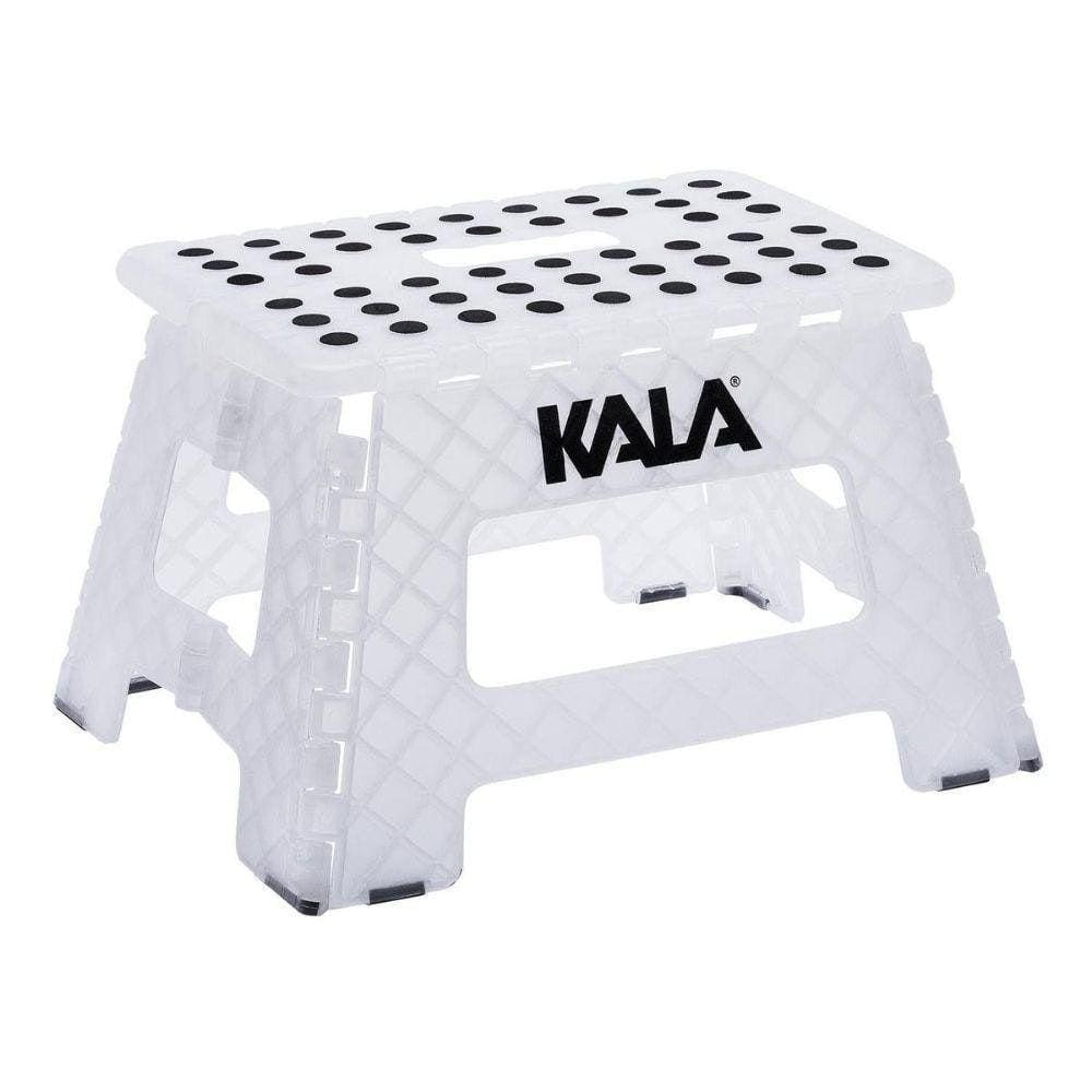 Banqueta Plástica Multiuso Dobrável 22Cm 150 Kg Kala