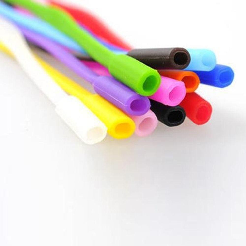 Cordão P Óculos Elástico Ant Alérgico Silicone Infantil Azul