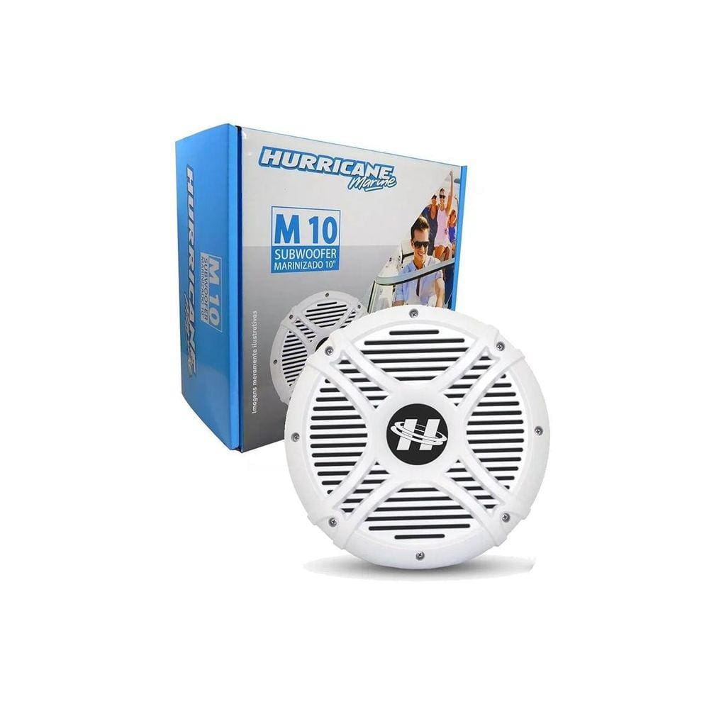Subwoofer Náutico Marinizado M 10 10 Polegadas