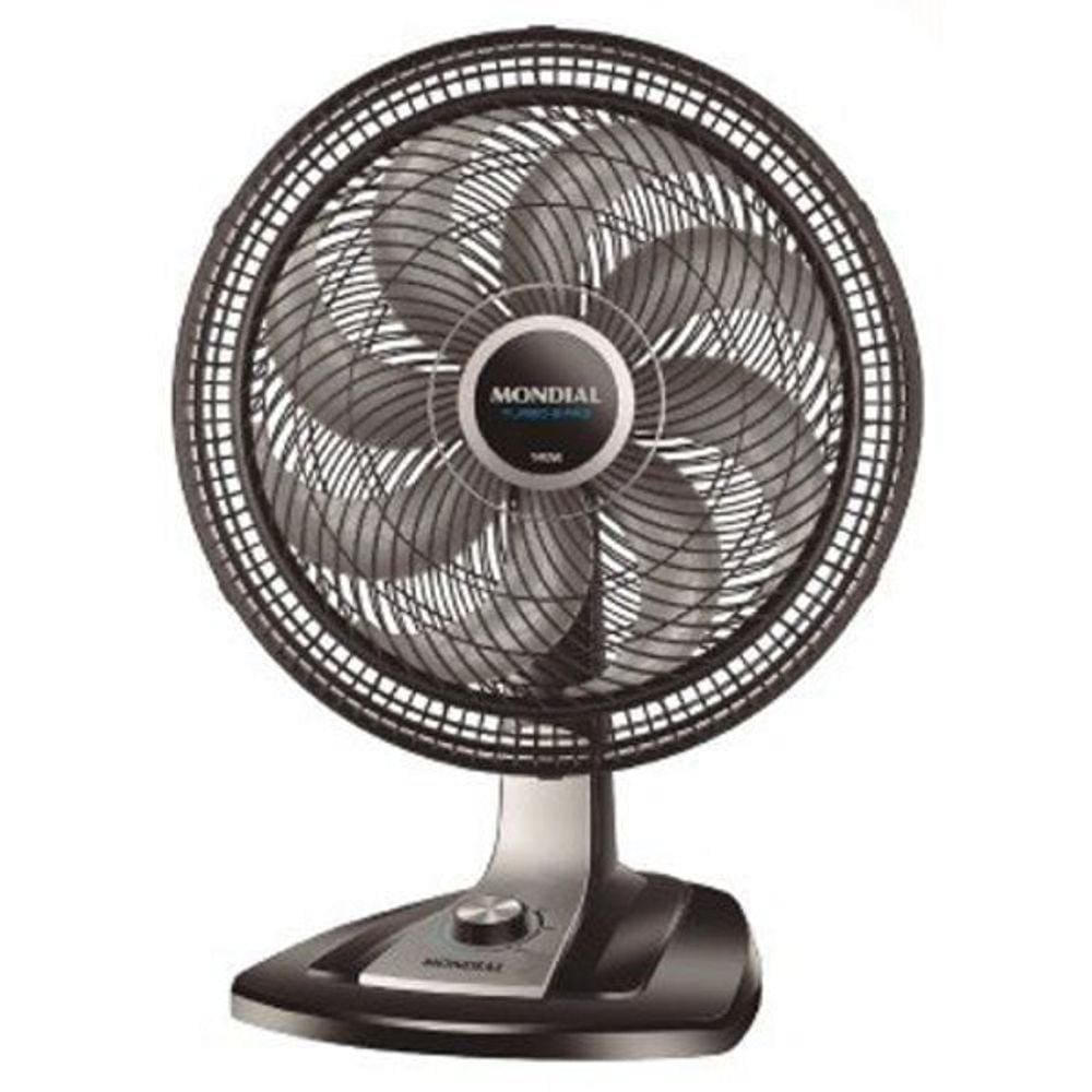 Ventilador De Mesa Turbo 40cm 140W Vtx-40-8P Preto 220V