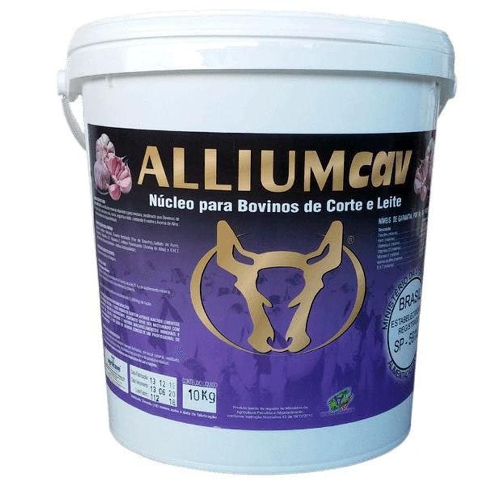 Allium Cav, Combate Mosca, Carrapato E Berne - Balde 5 Kg