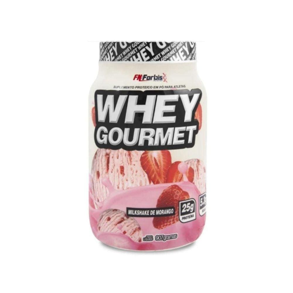 Whey Gourmet Fn Forbis 907G - Morango