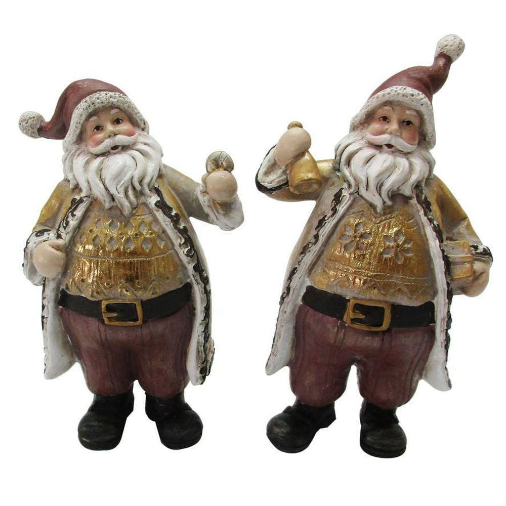 Jogo 2 Papai Noel 17Cm
