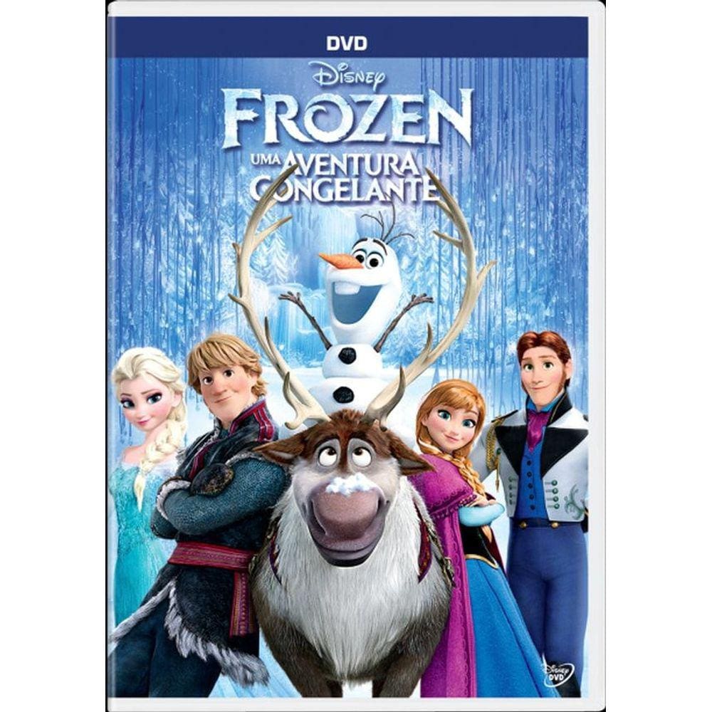 Dvd Frozen - Uma Aventura Congela