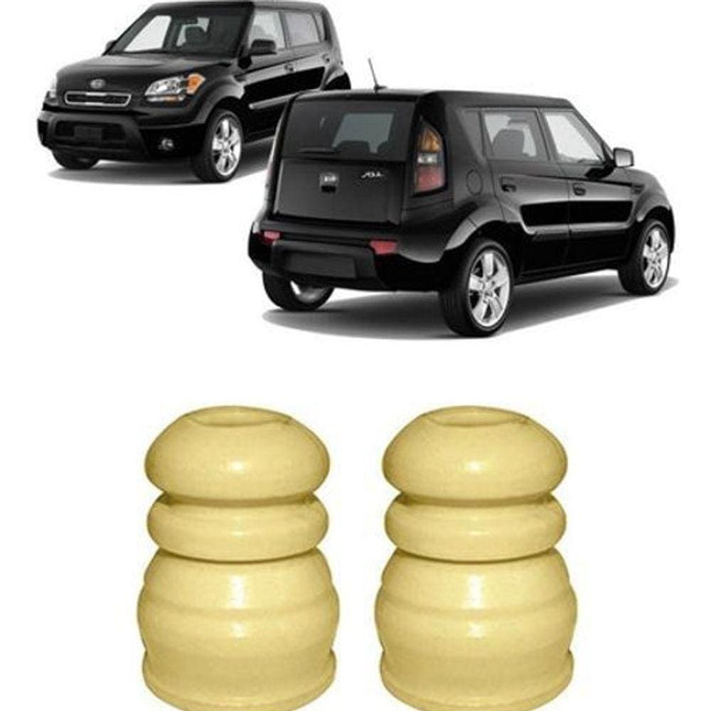 Par Batente Amortecedor Traseiro Kia Soul 2009 Em Diante