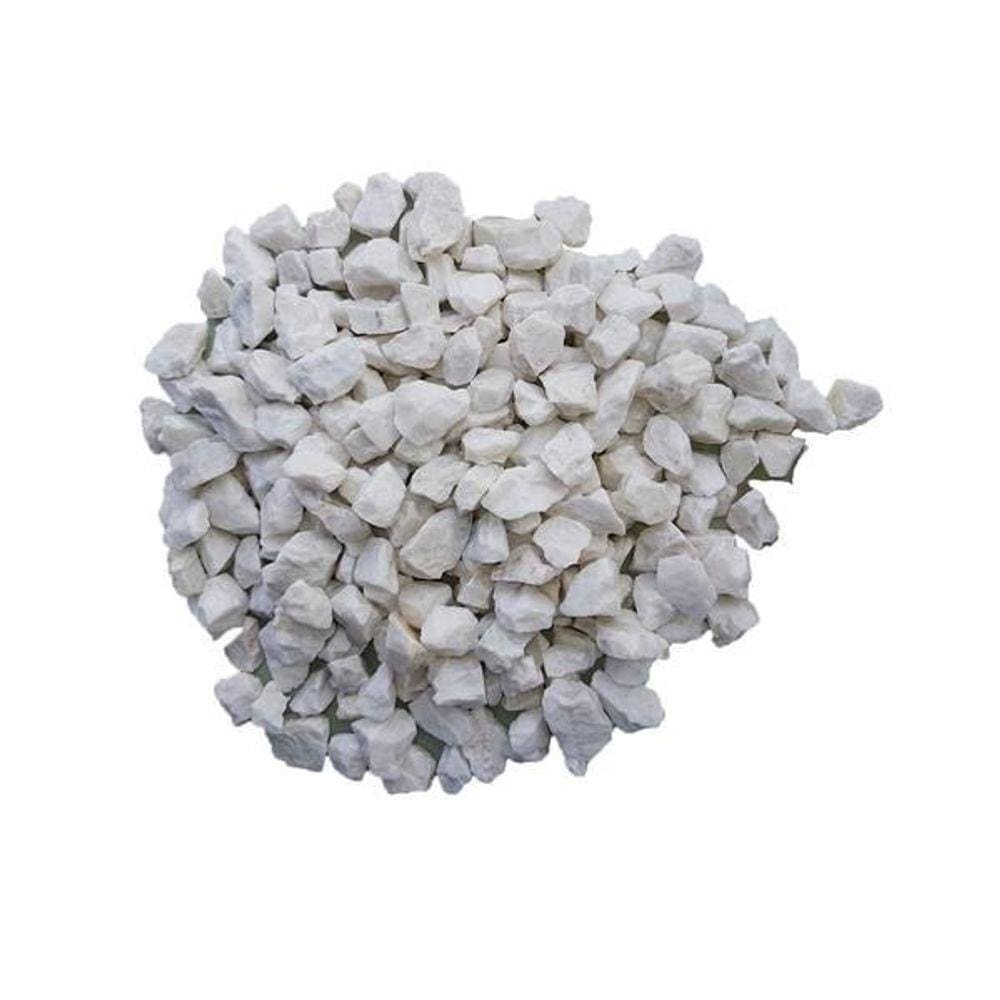 Pedrinha Branca Suculenta Vaso Jardim Nº2 - 10Kg