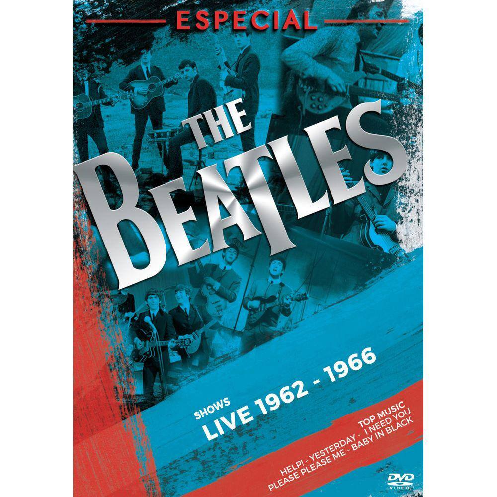 DVD The Beatles Especial Live 1962 to 1966